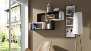 Полка настенная тип 4 в Междуреченском - mezhdurechenskij.mebel-tymen.ru | фото