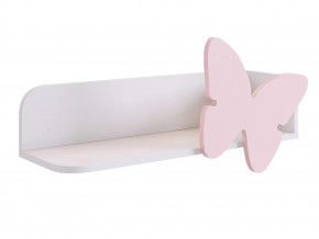 Полка навесная Бабочка в Междуреченском - mezhdurechenskij.mebel-tymen.ru | фото