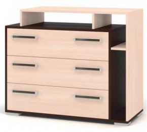 "ПРАГА" комод 3 ящика в Междуреченском - mezhdurechenskij.mebel-tymen.ru | фото