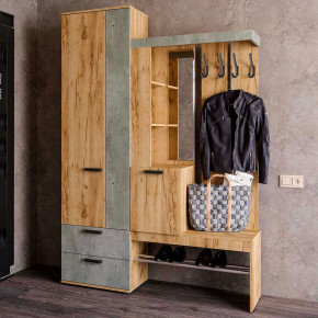 Прихожая Трамп в Междуреченском - mezhdurechenskij.mebel-tymen.ru | фото