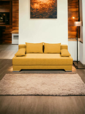 Прямой диван Киви 1 Савана Елоу в Междуреченском - mezhdurechenskij.mebel-tymen.ru | фото