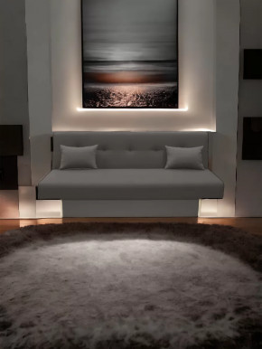 Прямой диван Манго 4 Нео Графит в Междуреченском - mezhdurechenskij.mebel-tymen.ru | фото