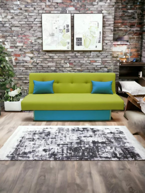 Прямой диван манго 4 Нео Эппл/Подушки Нео Азуре в Междуреченском - mezhdurechenskij.mebel-tymen.ru | фото