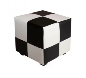 Пуф детский квадратный Марио (черно-белый) в Междуреченском - mezhdurechenskij.mebel-tymen.ru | фото