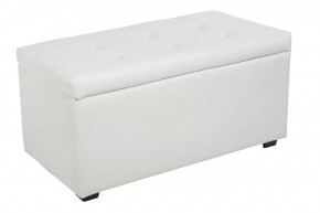 Пуф Мартин (белый) в Междуреченском - mezhdurechenskij.mebel-tymen.ru | фото