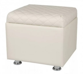 Пуф Вега (белый) в Междуреченском - mezhdurechenskij.mebel-tymen.ru | фото