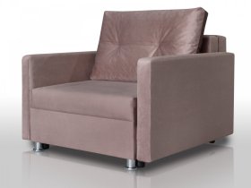 Кресло-кровать Реал 80 с подлокотниками коричневый в Междуреченском - mezhdurechenskij.mebel-tymen.ru | фото