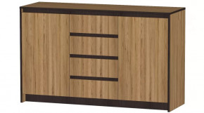 Серия Бостон Комод большой дуб крафт в Междуреченском - mezhdurechenskij.mebel-tymen.ru | фото