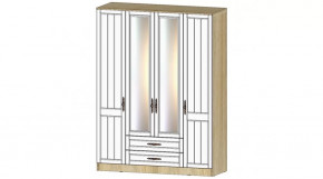 Серия Виктория Шкаф 4х створчатый в Междуреченском - mezhdurechenskij.mebel-tymen.ru | фото