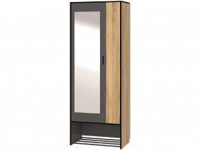 Шкаф 2-х створчатый с зеркалом Ольга-Лофт 3.1 в Междуреченском - mezhdurechenskij.mebel-tymen.ru | фото