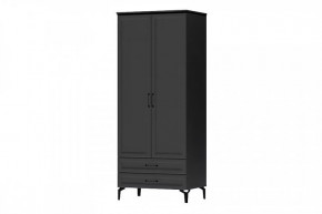 Шкаф 2-х створчатый Шарм ШК-2 Антрацит в Междуреченском - mezhdurechenskij.mebel-tymen.ru | фото