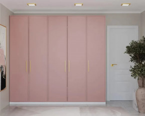 Шкаф 2500 Шарли Pink в Междуреченском - mezhdurechenskij.mebel-tymen.ru | фото