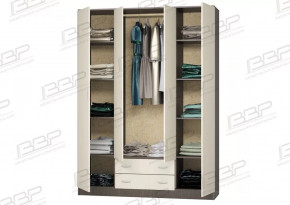 Шкаф 4х створчатый МС РЭД в Междуреченском - mezhdurechenskij.mebel-tymen.ru | фото