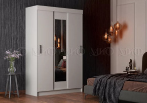 Шкаф Басямиф, белый в Междуреченском - mezhdurechenskij.mebel-tymen.ru | фото