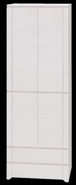 Шкаф для одежды 2-х дв. «Твист» №1 в Междуреченском - mezhdurechenskij.mebel-tymen.ru | фото