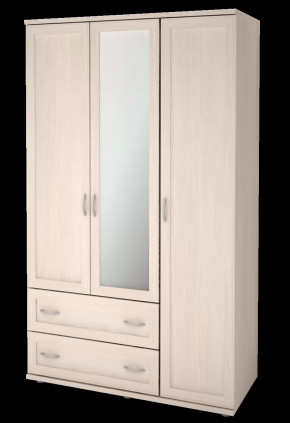 Шкаф для одежды 3-х дверный «Ника-Люкс» №18 в Междуреченском - mezhdurechenskij.mebel-tymen.ru | фото