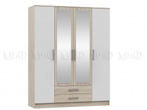 Шкаф для одежды 4-дверный Мартина ЛДСП в Междуреченском - mezhdurechenskij.mebel-tymen.ru | фото
