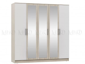 Шкаф для одежды 5-дверный Мартина ЛДСП в Междуреченском - mezhdurechenskij.mebel-tymen.ru | фото