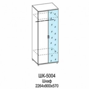 Шкаф для одежды и белья ШК-5004 Грейс в Междуреченском - mezhdurechenskij.mebel-tymen.ru | фото