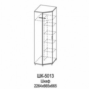 Шкаф для одежды и белья ШК-5013 Грейс в Междуреченском - mezhdurechenskij.mebel-tymen.ru | фото