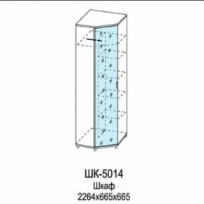 Шкаф для одежды и белья ШК-5014 Грейс в Междуреченском - mezhdurechenskij.mebel-tymen.ru | фото