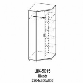 Шкаф для одежды и белья ШК-5015 Грейс в Междуреченском - mezhdurechenskij.mebel-tymen.ru | фото