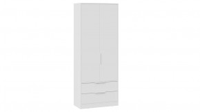 Шкаф для одежды «Марли» Белый в Междуреченском - mezhdurechenskij.mebel-tymen.ru | фото
