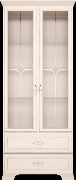 Шкаф для посуды 2-х дверный «Венеция» №16 в Междуреченском - mezhdurechenskij.mebel-tymen.ru | фото