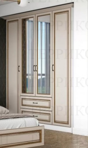 Шкаф "Женева" Модуль №1, 4-створчатый в Междуреченском - mezhdurechenskij.mebel-tymen.ru | фото