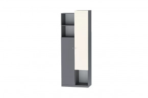 Шкаф Клео Шк-2, 800 мм, графит, миндаль Диал в Междуреченском - mezhdurechenskij.mebel-tymen.ru | фото