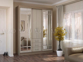 Шкаф-купе Маэстро Миф Ясень шимо в Междуреченском - mezhdurechenskij.mebel-tymen.ru | фото