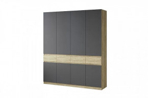 Шкаф распашной Турин Графит в Междуреченском - mezhdurechenskij.mebel-tymen.ru | фото