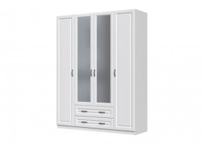 Шкаф ШР-4 "Кантри", белый в Междуреченском - mezhdurechenskij.mebel-tymen.ru | фото