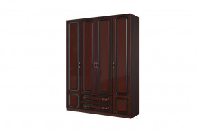 Шкаф ШР-4 "Лакированный орех" без зеркала в Междуреченском - mezhdurechenskij.mebel-tymen.ru | фото