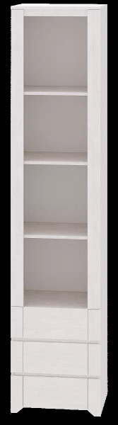 Шкаф-стеллаж «Твист» №2 в Междуреченском - mezhdurechenskij.mebel-tymen.ru | фото