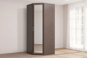 Шкаф угловой с зеркалом Кэт-4 Венге Диал в Междуреченском - mezhdurechenskij.mebel-tymen.ru | фото