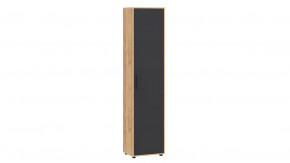 Шкаф «Витра» тип 1 Дуб Крафт золотой, Антрацит в Междуреченском - mezhdurechenskij.mebel-tymen.ru | фото