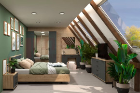 Спальный гарнитур Грейс композиция-4 в Междуреченском - mezhdurechenskij.mebel-tymen.ru | фото