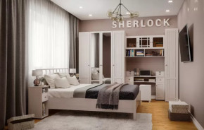 Спальный гарнитур Sherlock в Междуреченском - mezhdurechenskij.mebel-tymen.ru | фото