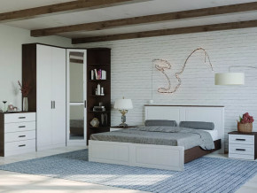 Спальный гарнитур Венеция-1 Венге/Белое дерево в Междуреченском - mezhdurechenskij.mebel-tymen.ru | фото