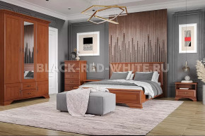 Спальня Kentaki каштан в Междуреченском - mezhdurechenskij.mebel-tymen.ru | фото