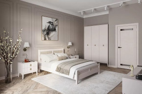 Спальня модульная Фарго льняной в Междуреченском - mezhdurechenskij.mebel-tymen.ru | фото