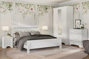 Спальня модульная Грация Белый в Междуреченском - mezhdurechenskij.mebel-tymen.ru | фото