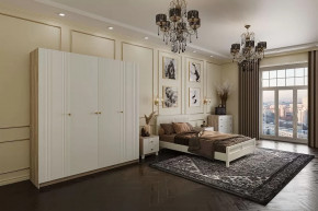 Спальня модульная Ланзетти Жемчуг в Междуреченском - mezhdurechenskij.mebel-tymen.ru | фото