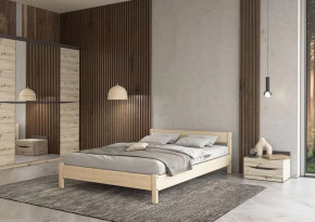 Спальня модульная Тиана Дуб Бонифаций в Междуреченском - mezhdurechenskij.mebel-tymen.ru | фото
