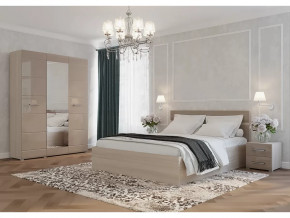 Спальня Ненси Ясень-Капучино глянец в Междуреченском - mezhdurechenskij.mebel-tymen.ru | фото