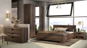 Спальня Серия Регина дуб самдал в Междуреченском - mezhdurechenskij.mebel-tymen.ru | фото