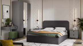 Спальня «Тиффани» Серый графит, Графит матовый в Междуреченском - mezhdurechenskij.mebel-tymen.ru | фото