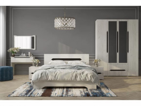 Спальня Вега Крафт белый в Междуреченском - mezhdurechenskij.mebel-tymen.ru | фото