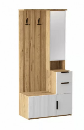 Стефани 1 Прихожая в Междуреченском - mezhdurechenskij.mebel-tymen.ru | фото